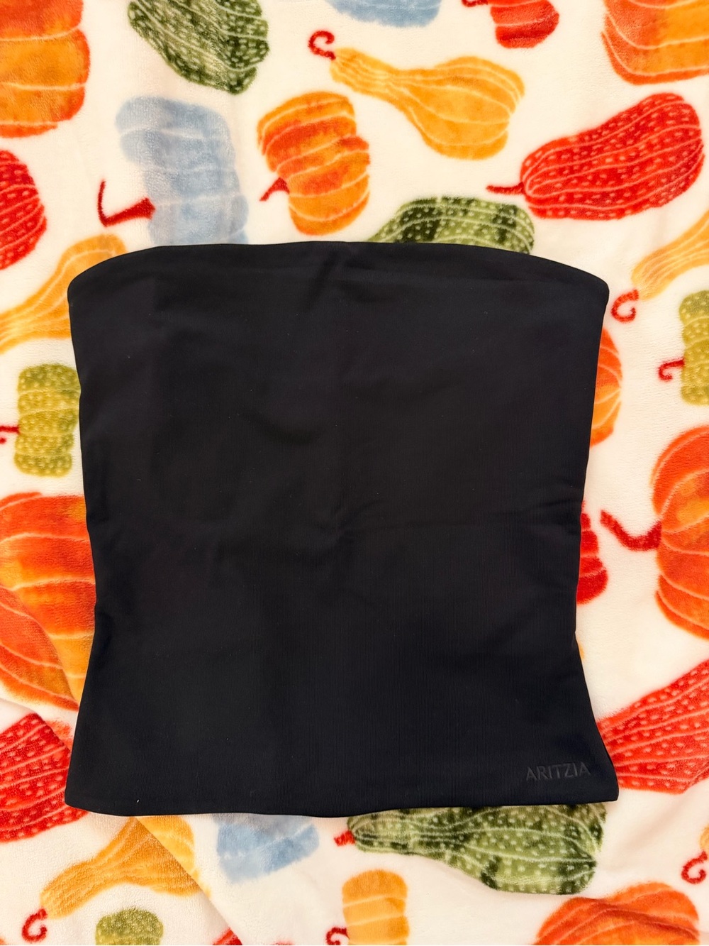 Aritzia Black Strapless Tube Camisole